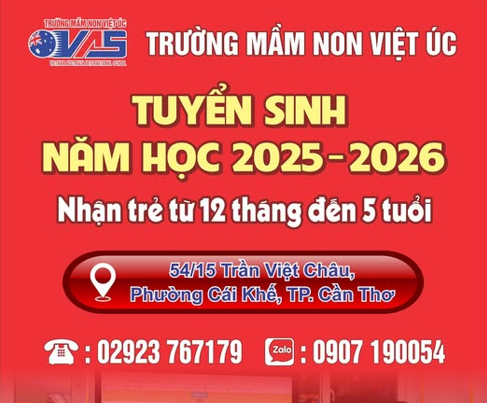 TUYỂN SINH NĂM HỌC 2025 - 2026