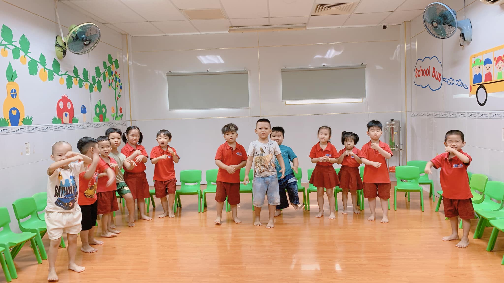 Our adorable kids in Doremon class express their love to family when introducing the family members